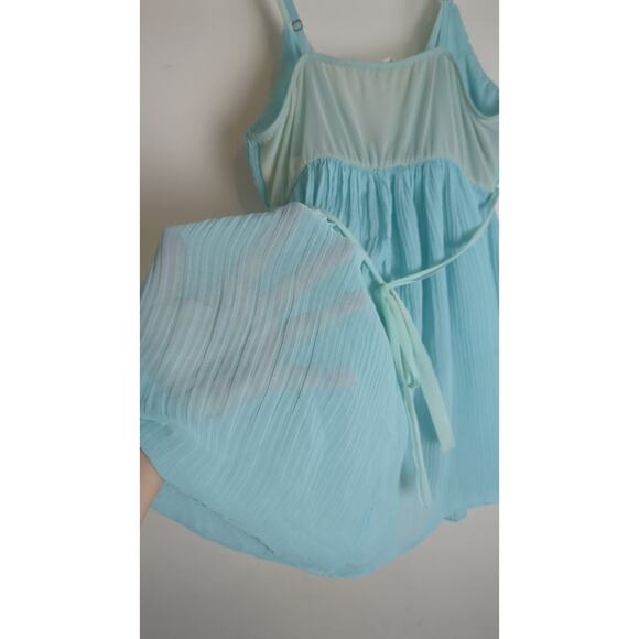 Fairycore Babydoll Slip Dress Lightweight Semi-sheer Women's size medium - Picture 9 of 10